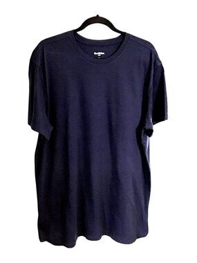 GOODIELLOW- MENS NAVY CREW NECK SHORT SLEEVE T-SHIRT SIZE X-LARGE